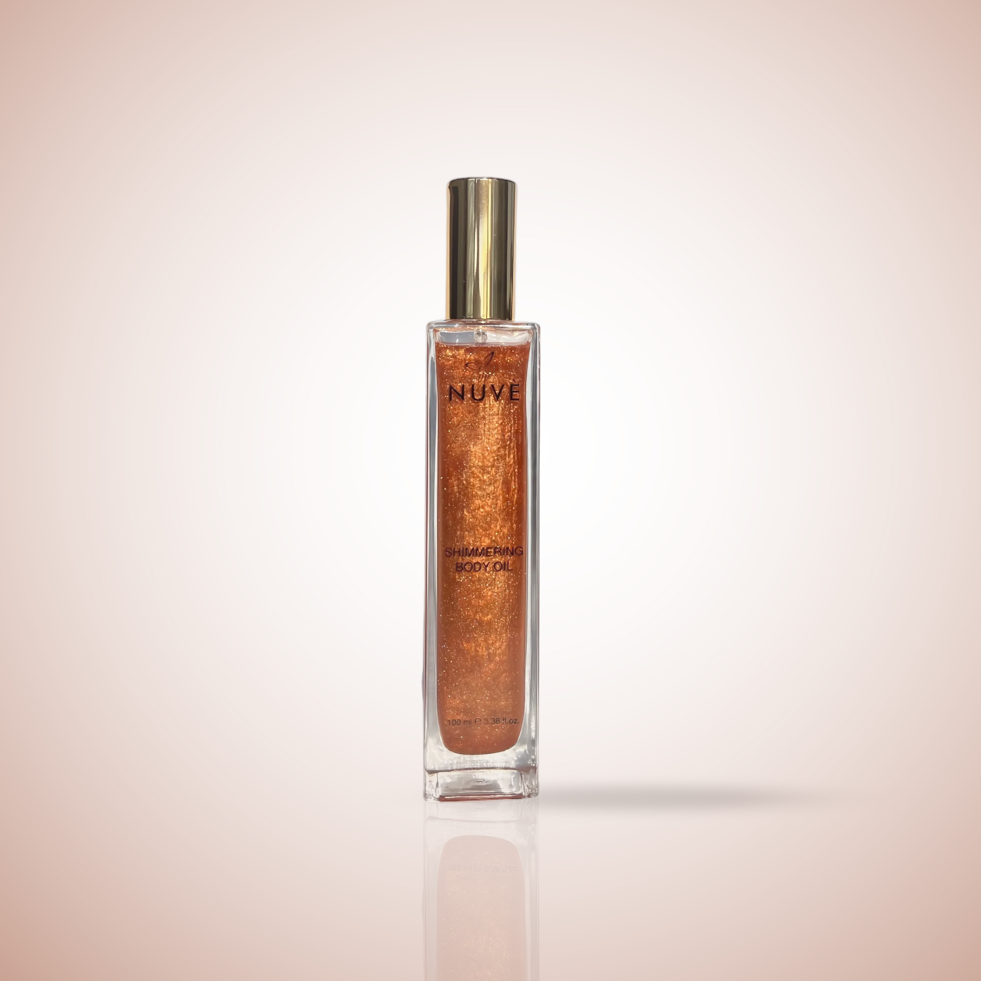 The Nuve Çok Amaçlı Bronz Renkli Işıltılı Yağ - The Nuve